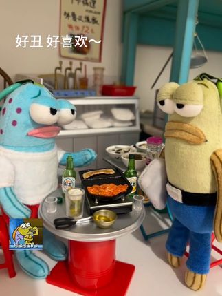 比奇堡居民们盲盒!好抽象!好喜欢!#比奇堡的居民们 #盲盒 #挂件 #海绵宝宝 #是时候安排一下了