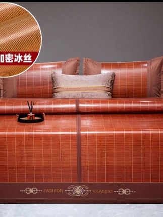 #中式风格 #完美产品 ,【可折叠+直筒款】,【竹席+冰丝+竹藤】,凉席竹席藤席夏季双面席冰丝席