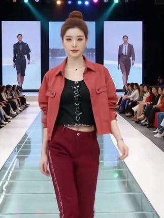 #小个子显高穿搭 #春秋短夹克 #韩系女生外套#女神穿搭