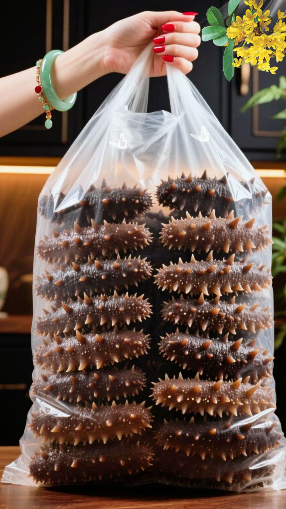 像这种高品质的青岛即食海参,五十到六十只左右,都是鲜活的直接加工而成,没有任何添加剂,老人小孩都能放心吃,不管是凉拌热炒,还是煮粥煲汤,怎么吃都好吃。赶紧点击下方链接下单吧!再送两只试吃的!#健康食材 #快来一起尝个鲜 #营养丰富 #吃出健康 #滋补养生