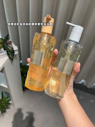 植物清香的味道好好闻!洗完之后也不假滑!#护肤好物 #沐浴露 #沐浴露推荐 #留香持久