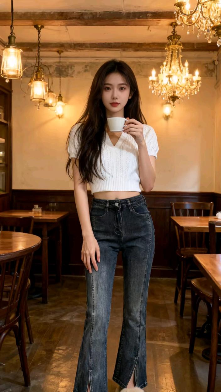 #咖啡漫步美姿 #女裤