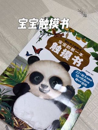 小月龄宝宝多玩触摸书,可以刺激触觉感官发育,激发孩子的好奇心#触摸书 #亲子陪伴 #育儿 #绘本分享