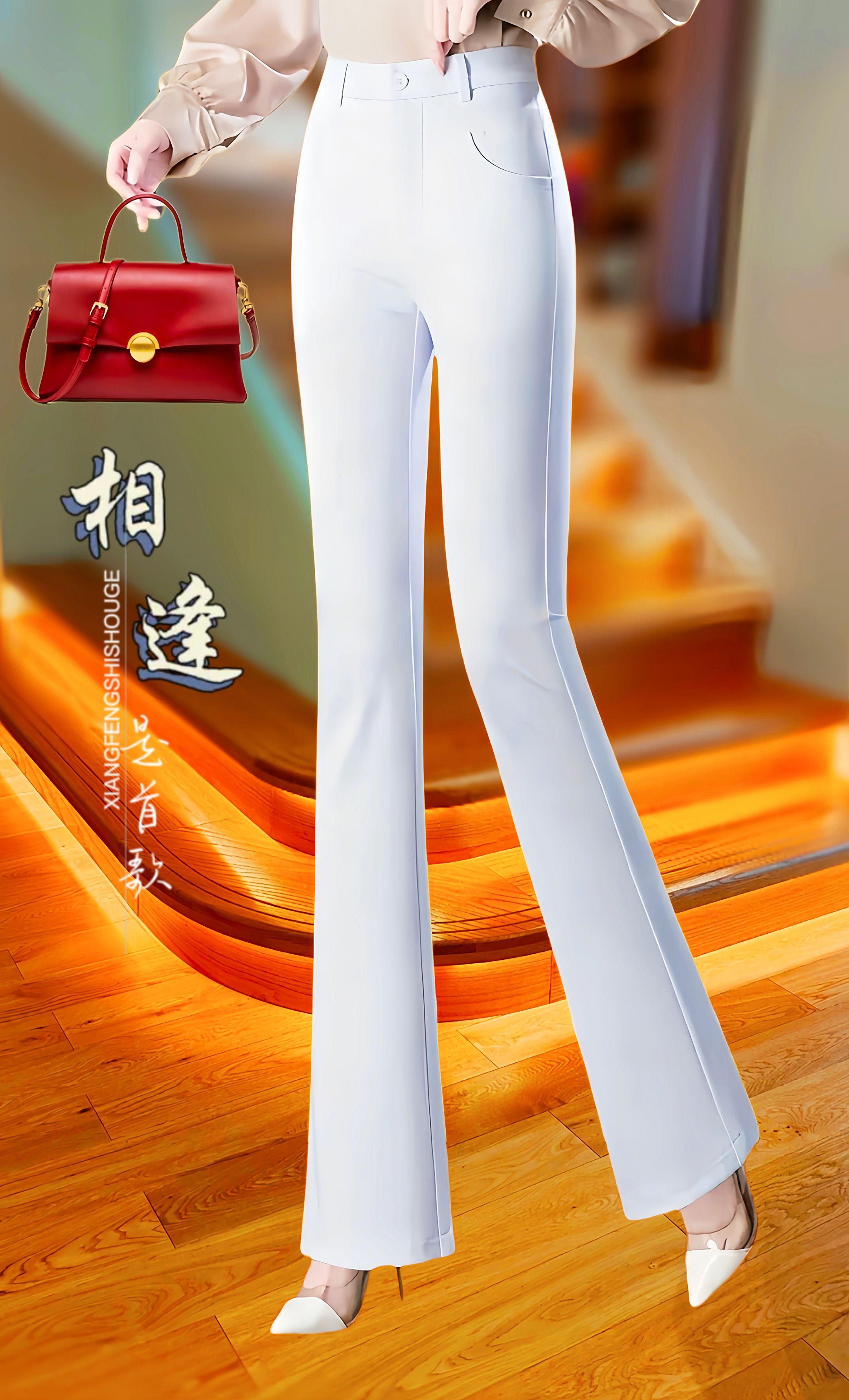 #时尚微喇裤#简约大气 #面料柔软舒适 #穿出大长腿 #显高显瘦显腿长 @抖加🔥上热门🔥dou+🔥热点宝