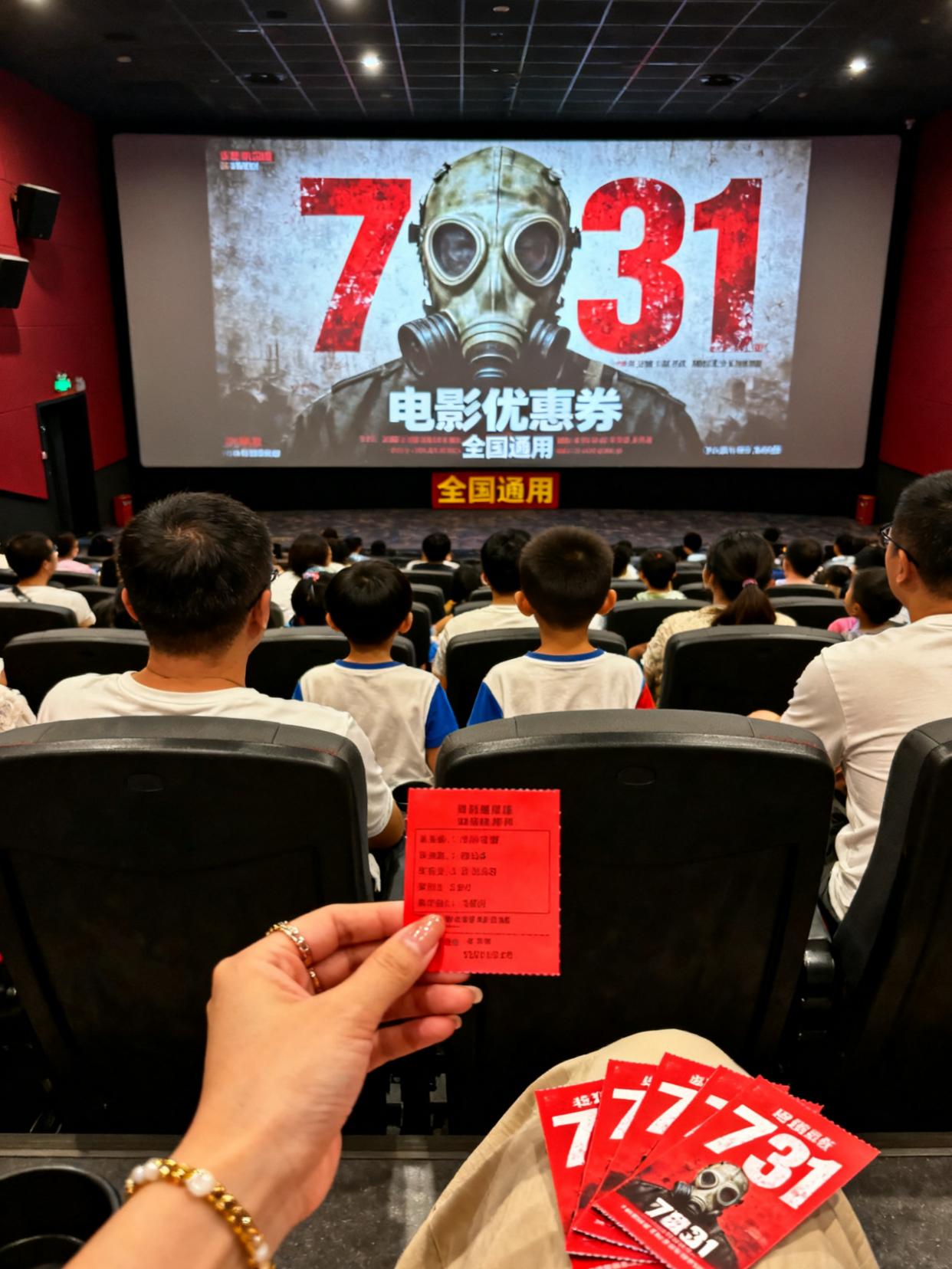 15元抢《731》双人电影票 抖音团购全国通用,场次任选!差额自动补,戳链接解锁铭记历史的光影之旅#勿忘历史 #勿忘历史吾辈自强 #向英雄致敬 #强烈推荐 #铭记历史