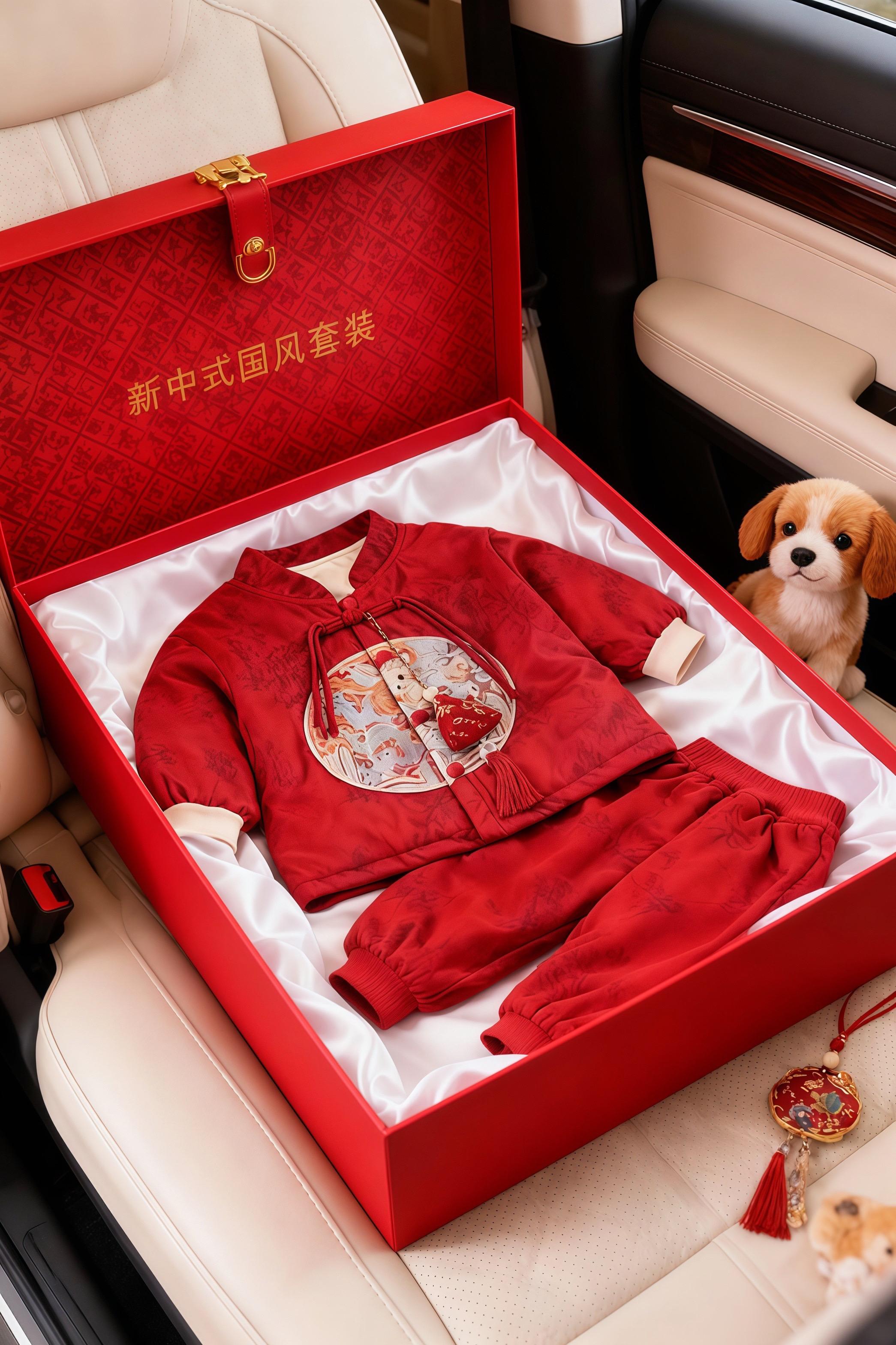 在周岁的仪式里,时光仿佛把所有的美好都揉进了这一刻。 小家伙穿着喜庆的中式套装,在满是温馨的客厅里,与红色 气球、周岁蛋糕、抓周道具相映成趣。那圆乎乎的脸蛋上, 灵动的大眼睛闪烁着对世界的好奇,每一个表情都像是在书 写成长的序章,这一岁的开端,满是爱与期许,是生命最初 的盛大庆典。#亲子互动 #可爱萌娃 #幼崽穿搭 #周岁礼服  #人类幼崽