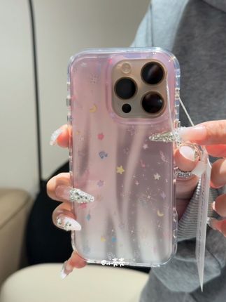 粉色鎏金星星音符🎶⭐~好好看!好朋友 给我买 谢谢!#这个手机壳真的长在我心巴上了 #爱了爱了 #这也太好看了 #仙女必备