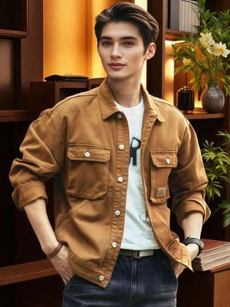 #男士穿搭 #男士外套 #牛仔夹克外套 #时尚穿搭 #穿出自己的风格