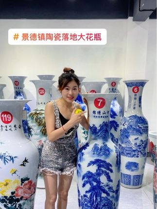 装饰摆件必选的陶瓷大摆件浮力大放送#景德镇陶瓷大花瓶 #新中式客厅 #玄关大堂 #公司酒店开业#装饰品摆件