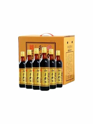 【即墨老酒】即墨老酒金标八年陈酿500ml*6瓶整箱装#黄酒 #好喝不贵 #好酒推荐 #纯粮酿造 #爆款热卖中