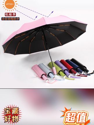 入秋的第一把雨伞!颜值高 而且能防雨 防晒 还能防风!#晴雨两用伞 #防紫外线防晒伞推荐 #遮阳防晒 #防紫外线