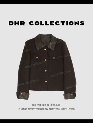 豆豆1【美拉德羊毛外套】秋冬新款复古厚款长袖毛呢上衣-580325QM#美拉德羊毛外套#秋冬新款复古厚款长袖毛呢上衣#外套穿搭 #品质女装 #简约大气 580325QM