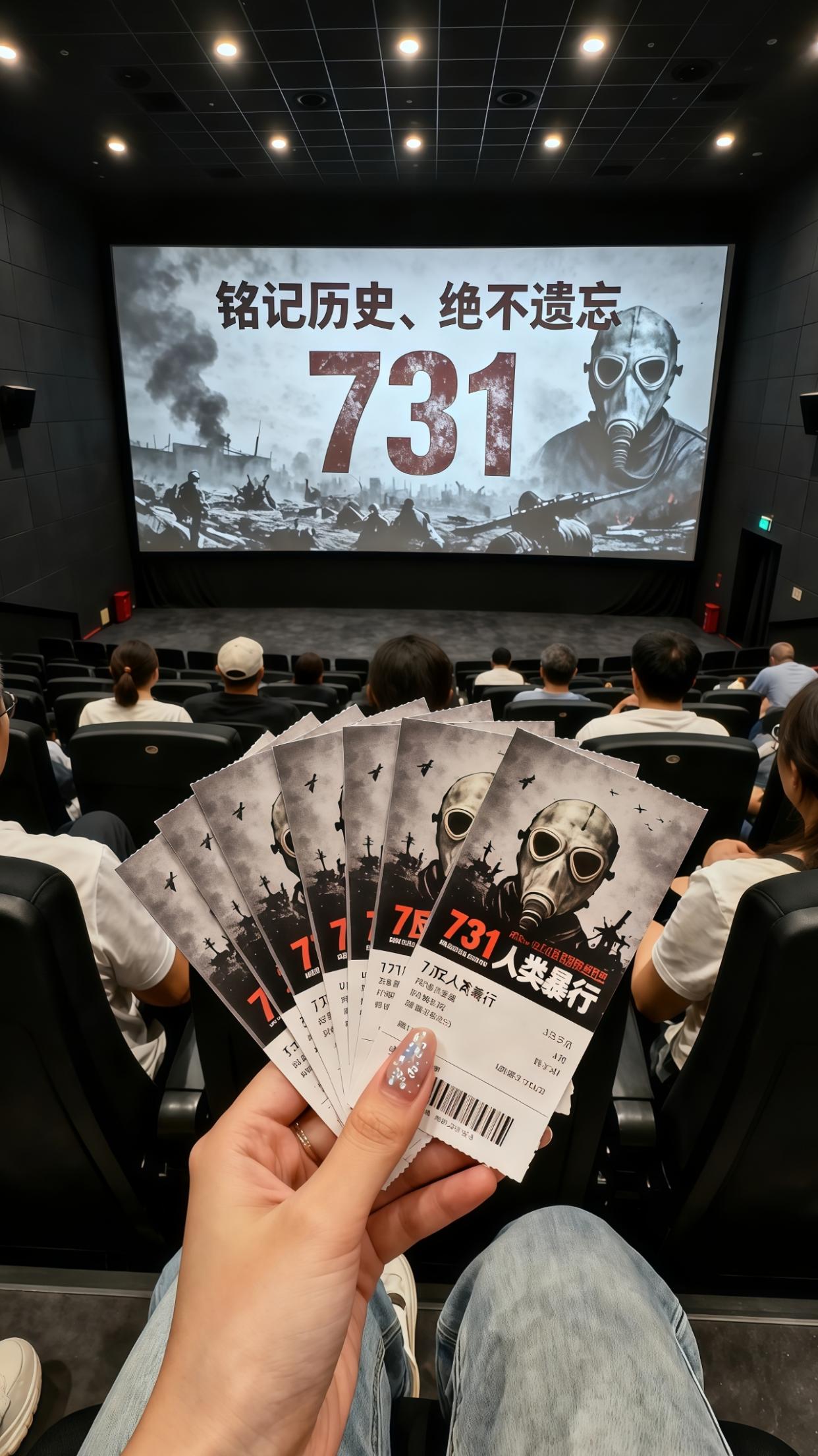 15元抢《731》双人电影票! 15元抢《731》双人电影票! 抖音团购专属福利!《731》双人观影券仅15元,全国影院通用,场次任选~ 若遇特殊场次需补差价,下单后凭券码直接兑换,带你重温历史记忆,戳下方链接囤票,一起走进影院感受震撼!#勿忘历史 #宣传正能量 #一起看电影 #731电影 #爱国 @抖加🔥上热门🔥dou+🔥热点宝 @DOU+上热门