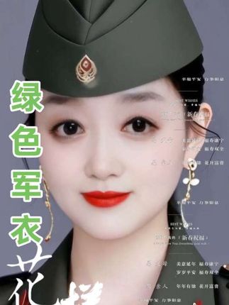 绿色军衣,军人本色,热血颂,珊珊颂,祝福祖国,军人最美。 #绿色军衣 #热门音乐🔥 #军中绿花 #经典老歌 #村妹对口型@抖加🔥上热门🔥dou+🔥热点宝