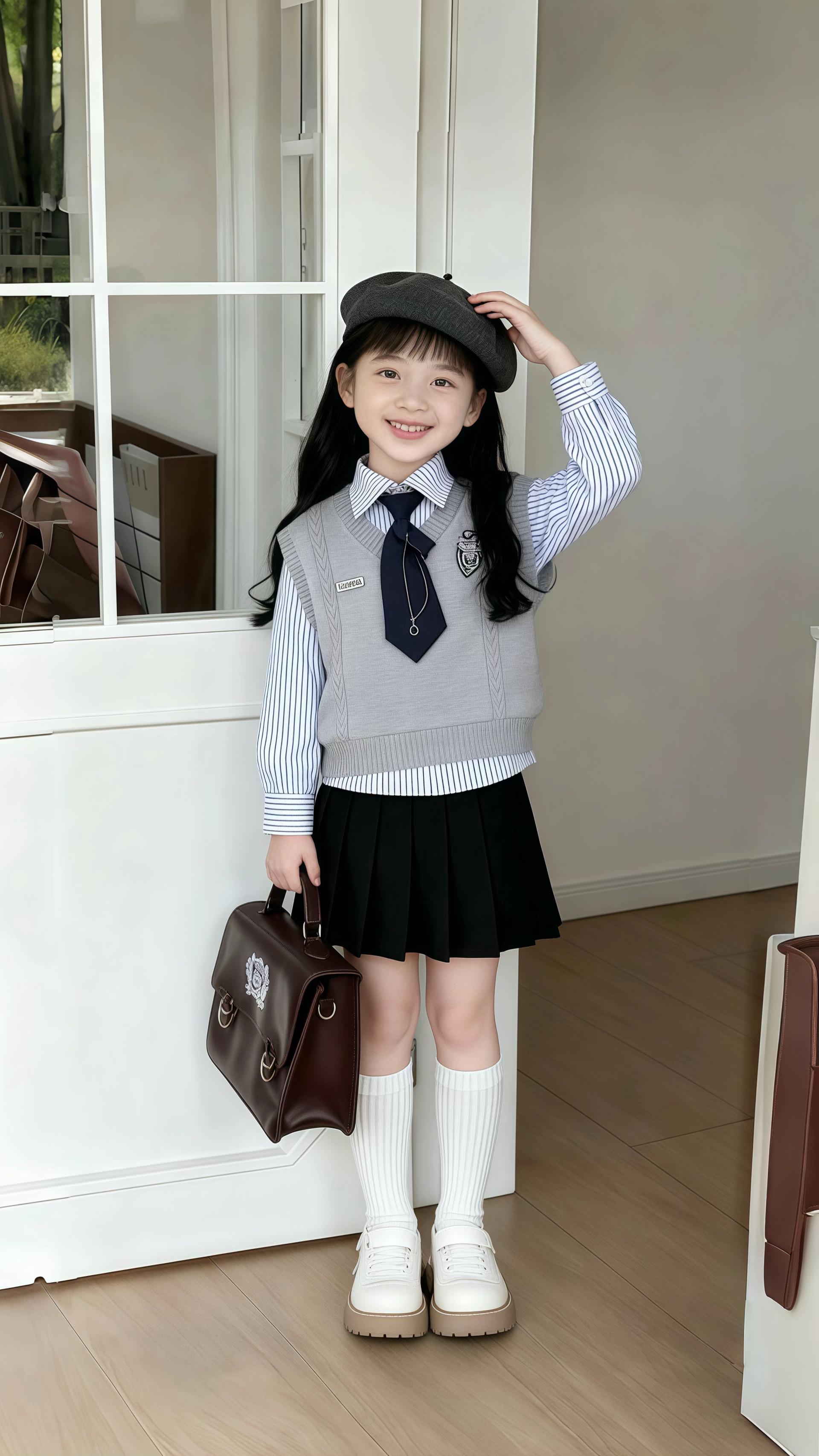 #宝妈情感共鸣 #学院风童装 #早秋宝宝穿搭 #童装分享 @抖加🔥上热门🔥dou+🔥热点宝