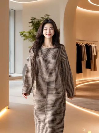 #时尚女装 #睡裙 #家居服睡衣 #在家也要美美哒 #可外穿睡衣