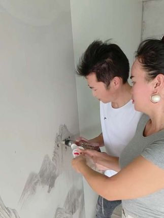 圆角线盒!#现场制作#施工现场实拍 #我要上热门🔥