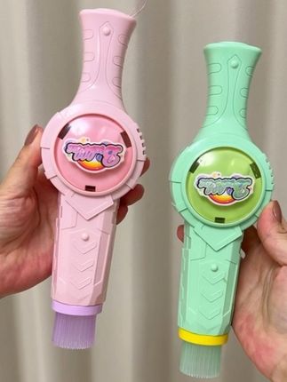 超好玩的烟雾泡泡剑,QQ弹弹的,秒变掌上泡泡乒乓球#烟雾泡泡机 #烟雾泡泡 #儿童玩具 #泡泡机 #小朋友玩具