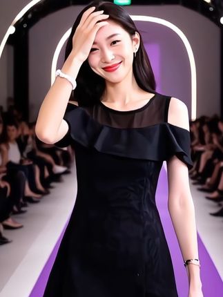#气质女神穿搭 #女神穿搭 #显瘦连衣裙 #减龄气质 #连衣裙穿搭 露肩法式显瘦女人味连衣裙夏季显瘦黑色裙子设计感小众氛围小裙子