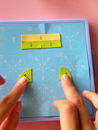 小学生磁性分数学习套装,直观感受分数变化#文具安利 #磁性分数盘 #分数怎么学