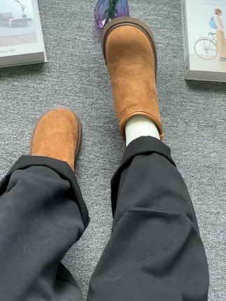 #厚底增高鞋#雪地靴#时尚百搭