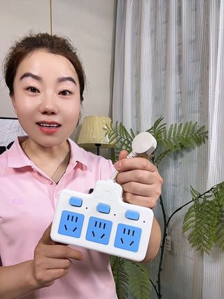 家用新款一转三四多功能转换器插座多用途扩展器多孔插排插头面板#多功能插座 #插座 #插座转换器 #多功能插座#超便宜超划算