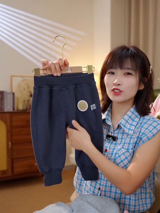 天气凉了,宝宝加绒卫裤准备了吗?#萌娃穿搭 #宝宝裤子 #儿童裤子加绒 #宝宝加绒裤子 #宝宝衣服