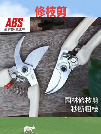 #农用工具 日本进口爱丽斯修枝剪130DX果树园林剪刀剪树剪子园艺工具粗枝剪#农用好物 #好物种草 #修枝剪 #粗枝剪