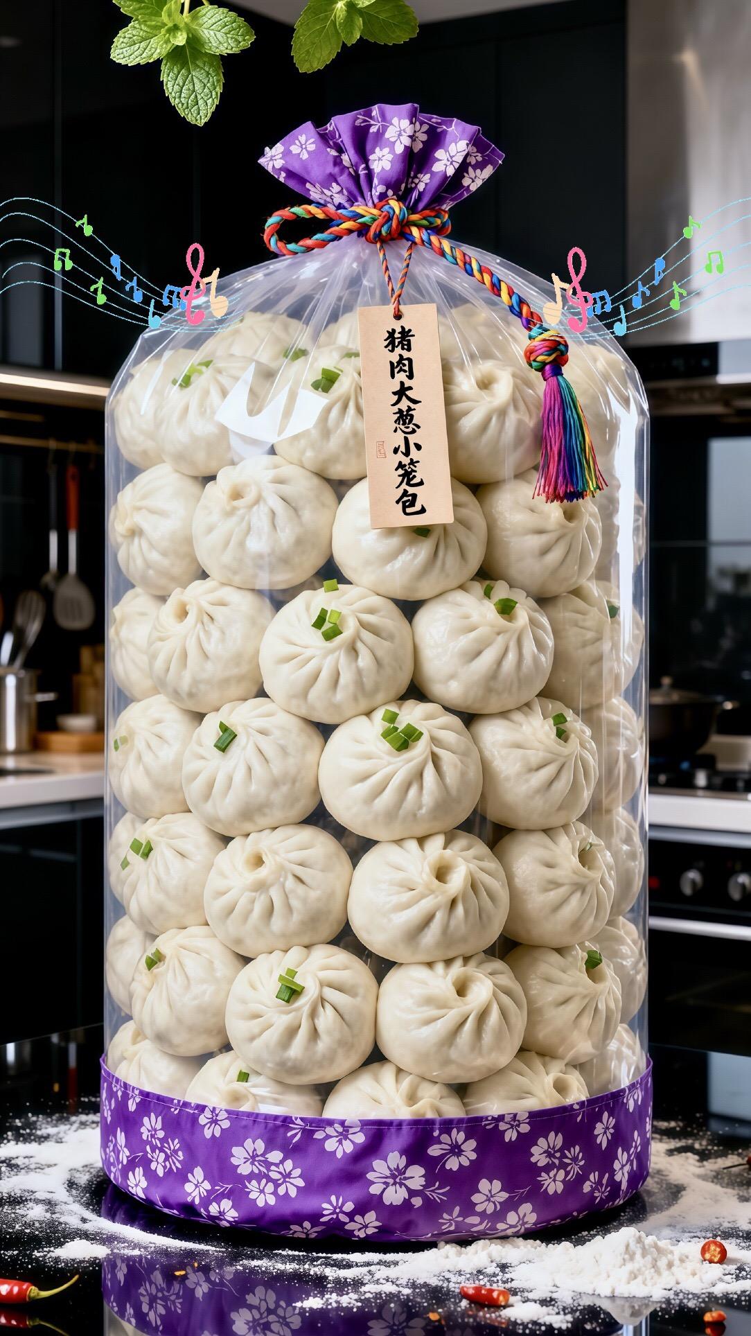 热气腾腾的蒸笼揭开,鲜香扑面而来。雪白的小笼包乖巧地卧在笼中,夹起时汤汁轻轻晃动。入口多汁,肉质鲜嫩,大葱的清香恰到好处,每一口都是幸福的味道。#早餐吃什么 #小笼包 #包子 #猪肉大葱小笼包 #巨量算数 @DOU+小助手 @DOU+上热门