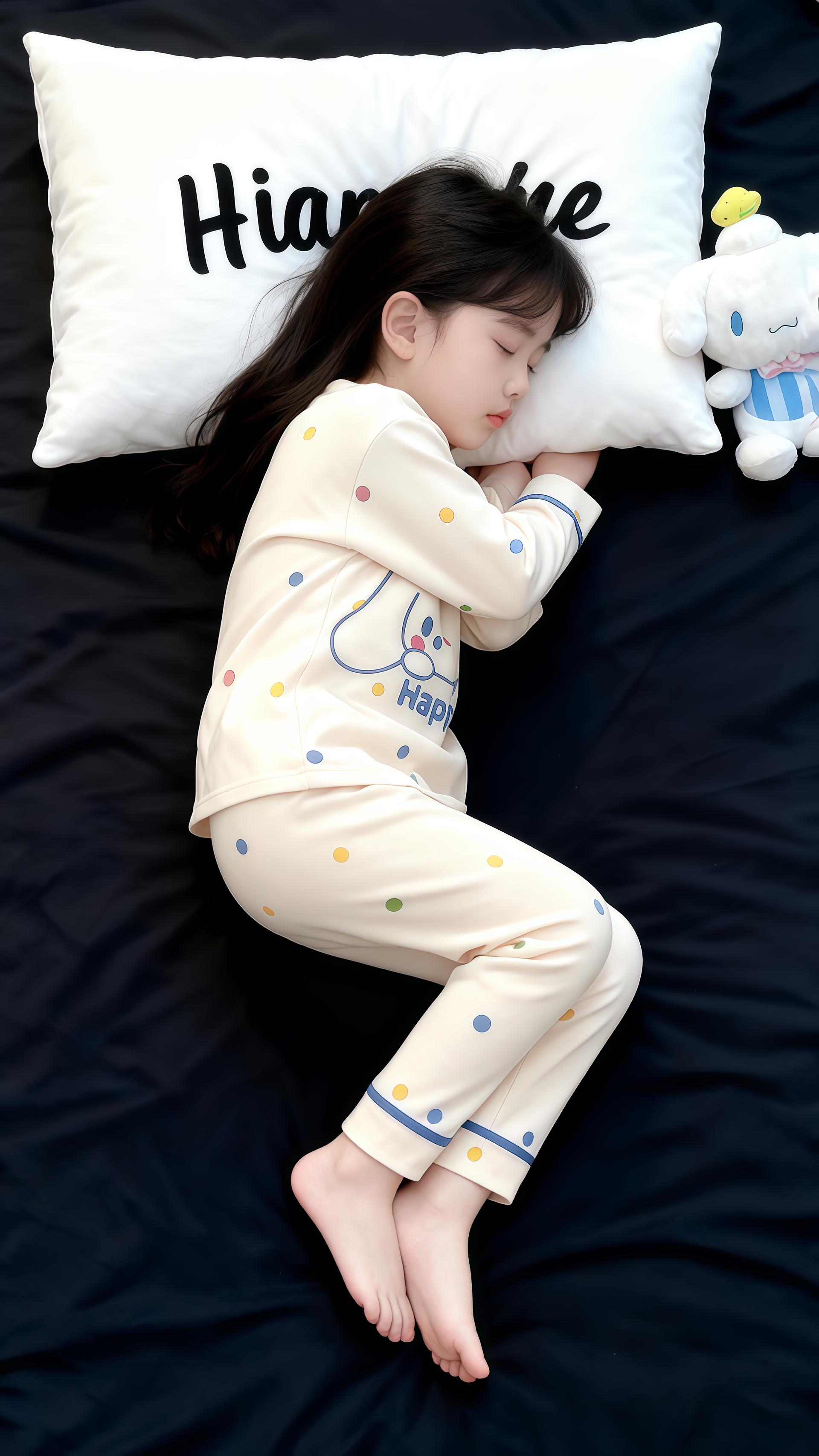 #萌娃穿搭 #儿童家居服 #幼崽穿搭 #骗你生女儿 #儿童秋衣裤套装