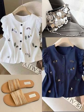 #谁穿谁好看系列 #夏季穿搭 #面料柔软舒适 #小清新穿搭 #减龄显瘦穿搭