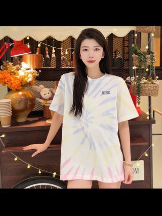 NIKE耐克男女子扎染欧若风TEE GCEL针织运动短T恤IF0612-100/731#夏季短袖 #耐克短袖T恤女 #女短袖t恤推荐 #短袖t恤女 #女短袖T恤