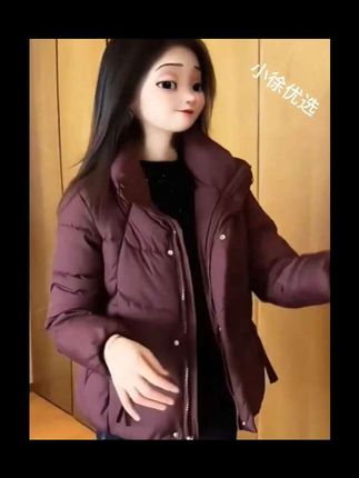 2025年新款洋气的棉服外套#小个子穿搭 #穿搭 #穿出自己的风格 #每日穿搭 #秋冬穿搭