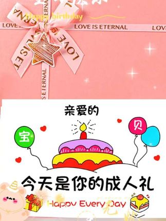 #18岁成人礼仪式贺卡#成人礼贺卡 #18岁生日文案 #18岁生日祝福语成人礼 #18岁生日的仪式感