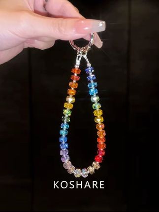 【彩虹糖】夏日多巴胺斜挎可背手腕手机链挂链挂绳2025年火爆款网红#我又心动了 #配饰的重要性 #仙女必备 #手机链 #手机挂绳