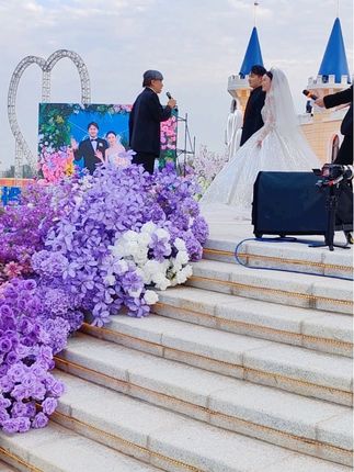 参加婚礼 #婚礼 #婚礼现场 #婚礼现场 #婚礼那天 #婚礼搞笑瞬间