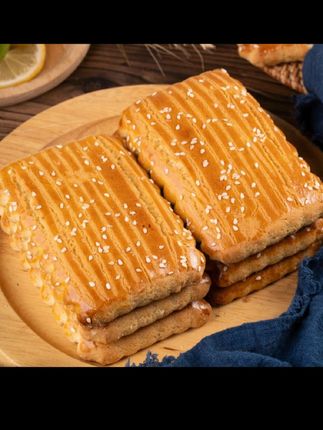 东北老式无蔗糖软方饼传统糕点500g*2袋#舌尖上的味道 #糕点美食 #传统糕点 #软方饼 #老式软方饼