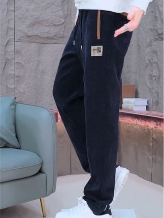 这条休闲裤就是懒人福音,对各种腿型友好,随便一穿都好看#品质男装 #男士休闲裤 #秋季新款#男裤