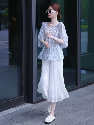 #一击即中的夏日穿搭 #洋气减龄 #时尚穿搭