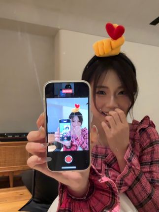 可爱捏#也太可爱了吧 #元气少女 #甜妹日记 #发箍这样戴好美