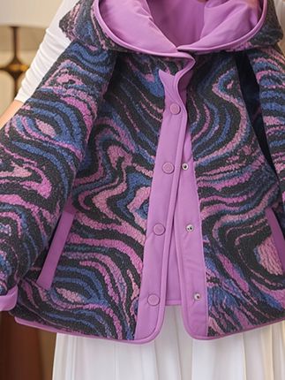 女童毛毛衣外套2025新款秋冬款加厚两面穿星空羊羔毛连帽保暖棉服#面料柔软舒适 #爆款热卖中 #秋冬新款搭配 #好物推荐🔥 #时尚潮流穿搭