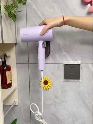 有了这个波纹吹风机置物架,吹头发就可以解放双手了#吹风机置物架 #置物架#免打孔 #收纳整理 #吹...