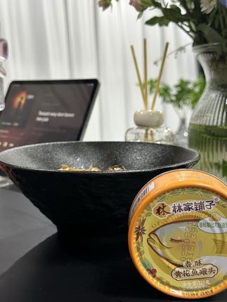 懒人福音!#下饭菜 #深夜偷吃 #懒人美食 #林家铺子黄花鱼罐头