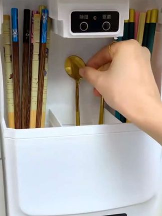 奥卡恩筷子消毒机家用小型筷笼厨房壁挂式消毒筷子筒快子勺子刀具#筷子消毒机 #厨房挂壁式消毒筷 #筷子筷子