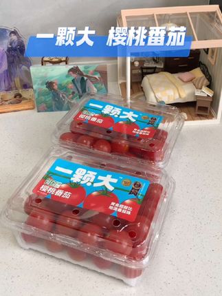 夏日假期出行必备小水果#一颗大樱桃番茄#一颗大#樱桃番茄#好吃到停不下来