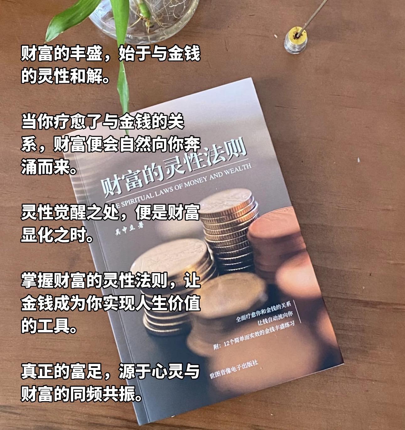 当灵性觉醒遇见财富增长,《财富的灵性法则》助你重构金钱认知,拥抱富足人生。#好书分享 #好书推荐 #读书 #智慧人生 #书摘