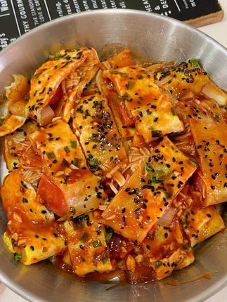 #美食 #vlog日常 #懒人美食 自己做的烤冷面,奶香奶香的,好好吃呀#vlog十亿流量扶持计划 #太香啦