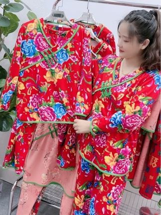 #德绒家居套装 #秋冬新款
