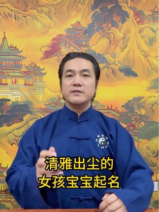 清雅出尘的女孩宝宝起名字#起名 #起名改名 #宝宝起名 #取名 #起名字大全