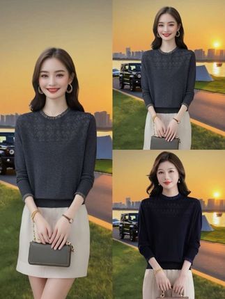 #晒晒我的秋日穿搭 #把日常衣服穿出新花样 #洋气减龄 #减龄气质 #上衣穿搭